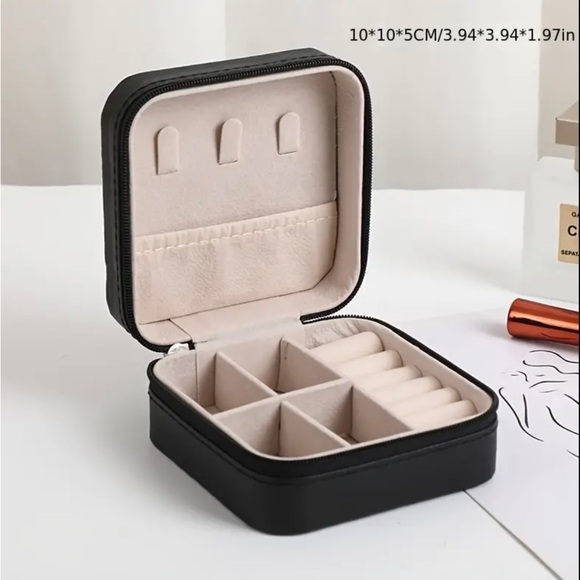 PICK  ONE 🌸Jewelry Box Portable Storage Organizer Zipper PortableTravel … - Picture 3 of 9